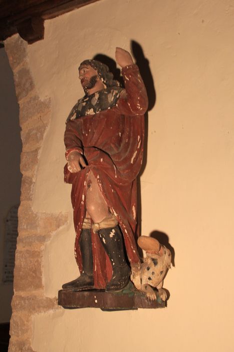 statue : Saint Roch - © Ministère de la Culture (France), Collectif Objets – Tous droits réservés
