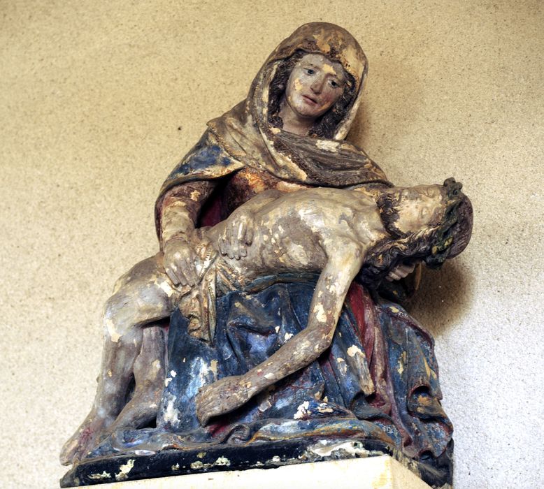 groupe sculpté : Vierge de Pitié