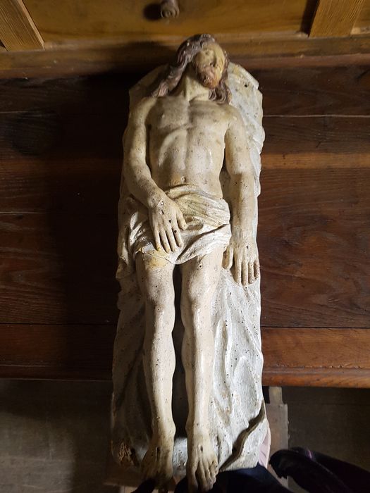 statue : Christ gisant