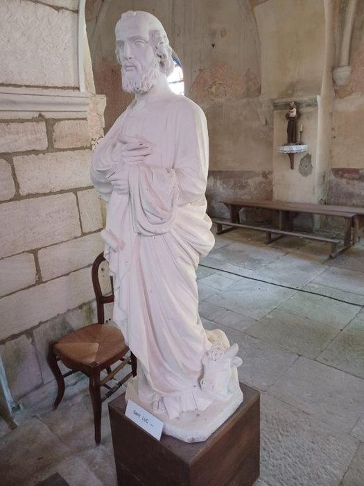 statue : Saint Luc - © Ministère de la Culture (France), Collectif Objets – Tous droits réservés