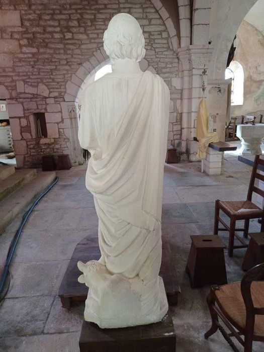 statue : Saint Luc - © Ministère de la Culture (France), Collectif Objets – Tous droits réservés