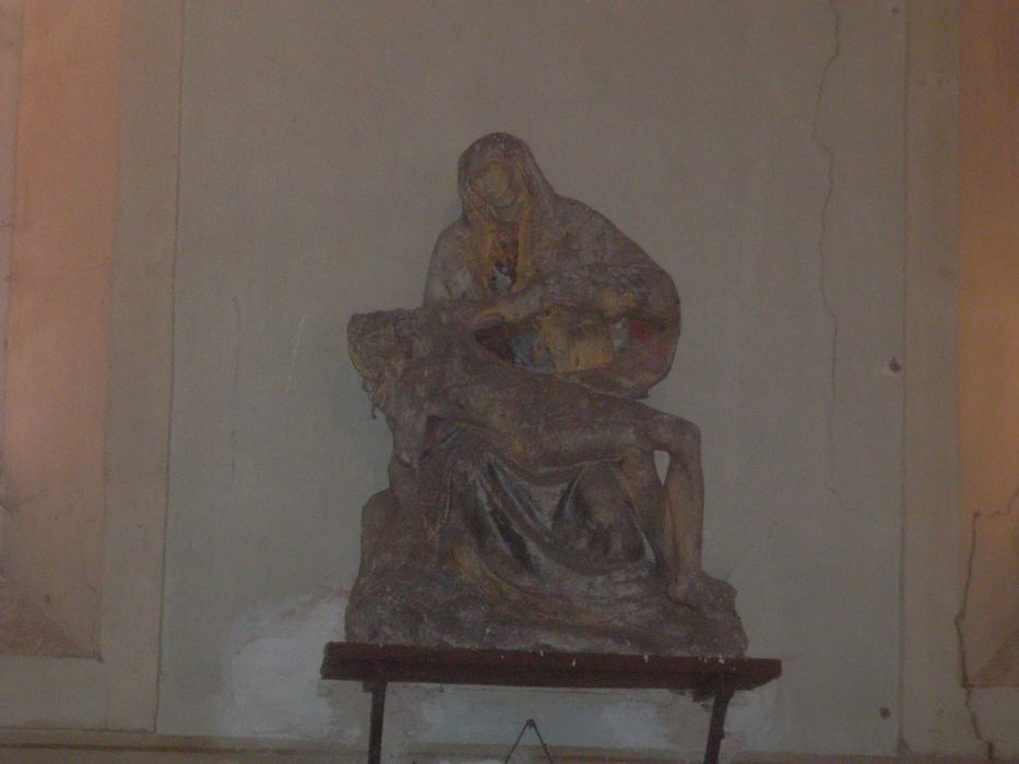 groupe sculpté : Vierge de Pitié