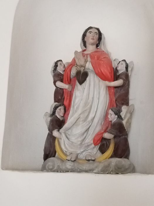 groupe sculpté : Assomption de la Vierge