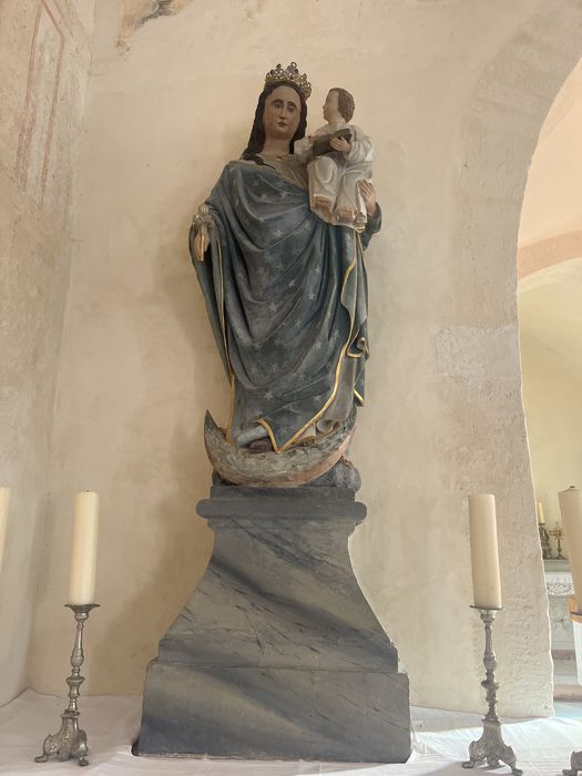 statue : Vierge à l'Enfant