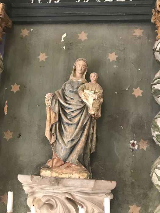 statue : Vierge à l'Enfant dite Notre-Dame d'Illy