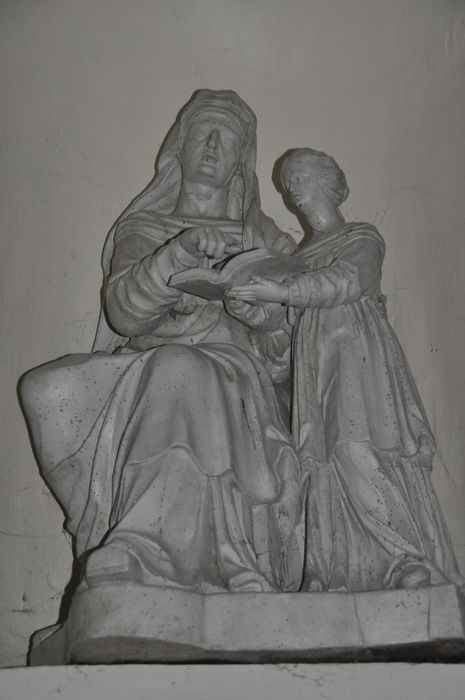 groupe sculpté : Sainte Anne et la Vierge