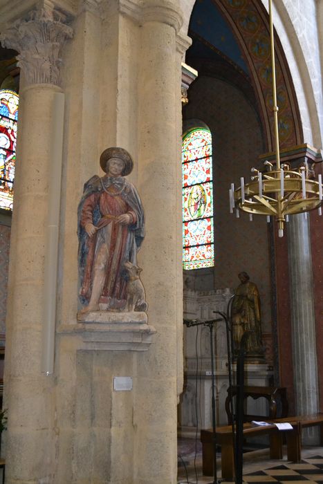 statue : Saint Roch