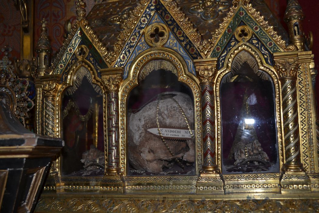 reliquaires en forme de chapelle : Saint Symphorien et saint Andoche - © Ministère de la Culture (France), Collectif Objets – Tous droits réservés
