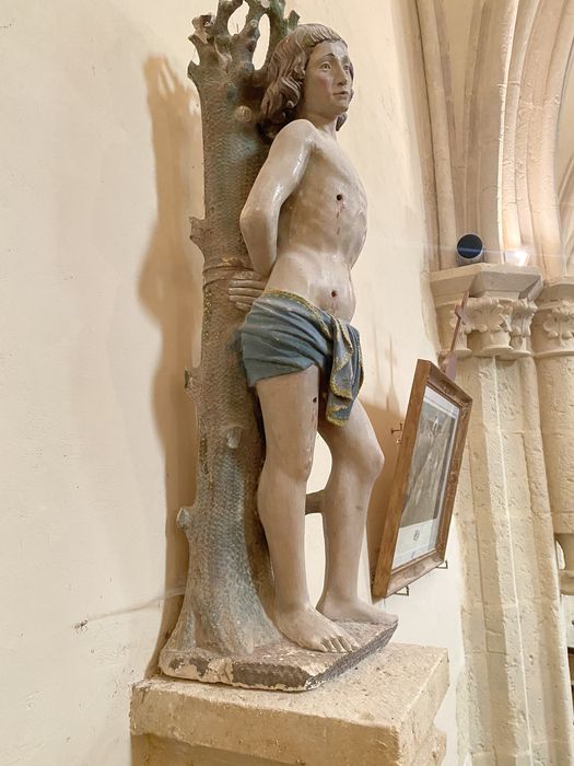 statue : saint Sébastien