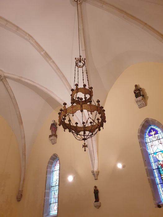 lustre d'église ou couronne de lumières - © Ministère de la Culture (France), Collectif Objets – Tous droits réservés