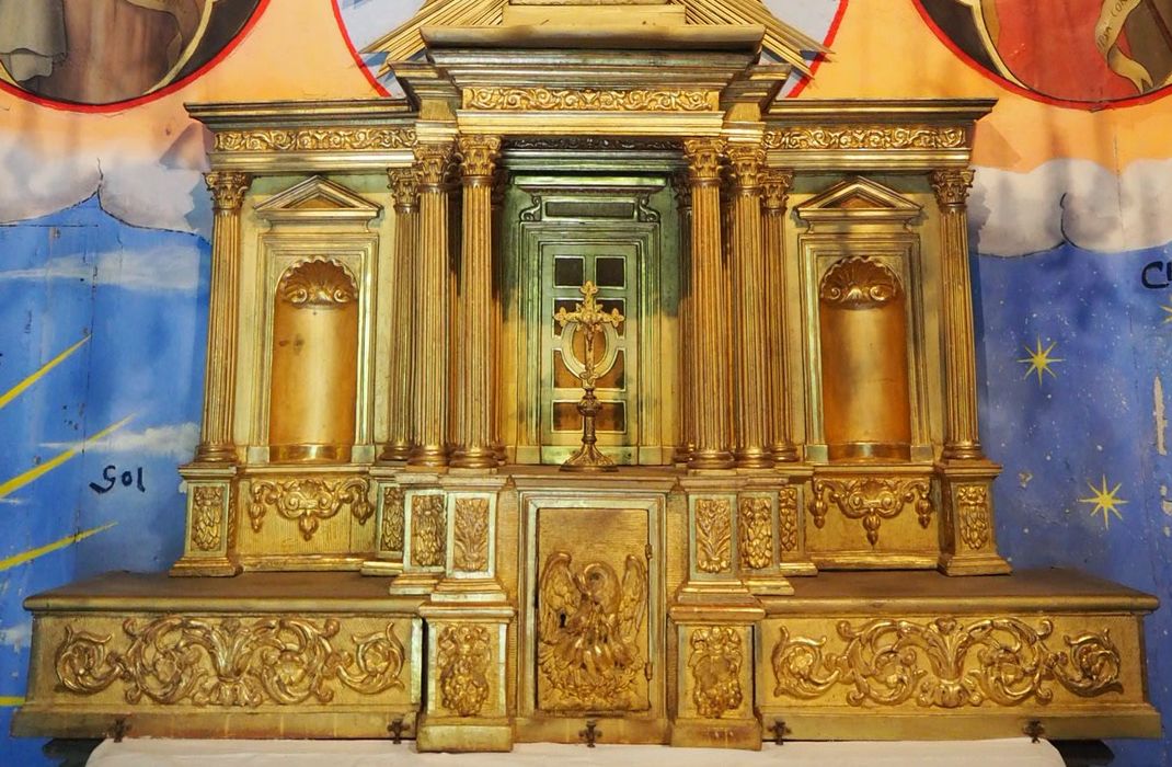 tabernacle, retable, gradins du maître-autel - © Ministère de la Culture (France), Collectif Objets – Tous droits réservés