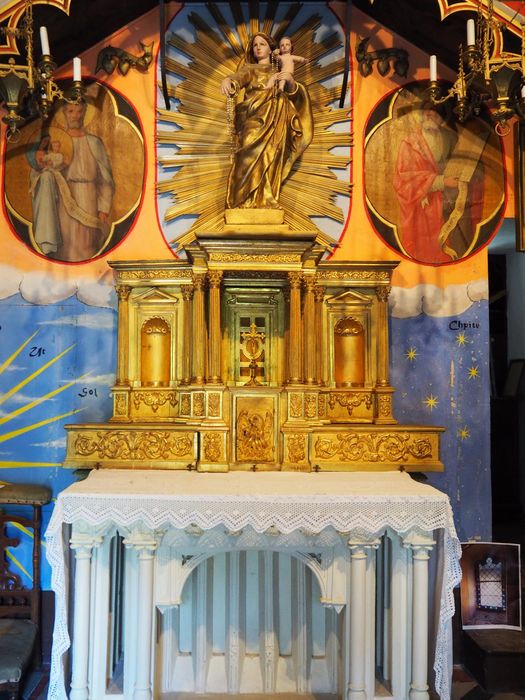 tabernacle, retable, gradins du maître-autel - © Ministère de la Culture (France), Collectif Objets – Tous droits réservés