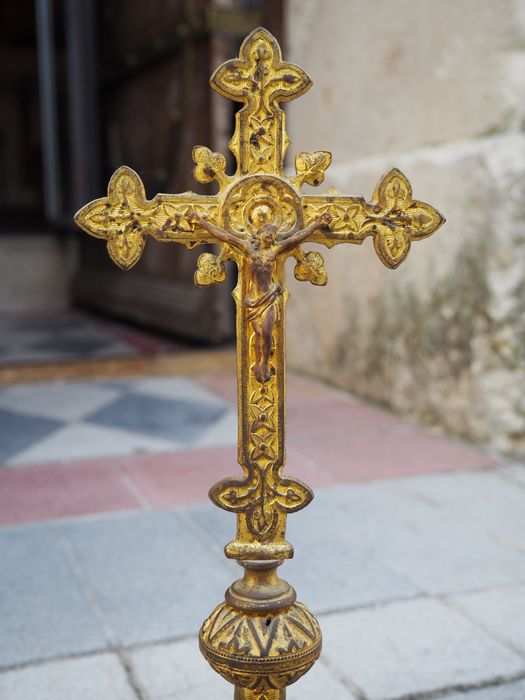 croix d'autel, vue partielle - © Ministère de la Culture (France), Collectif Objets – Tous droits réservés