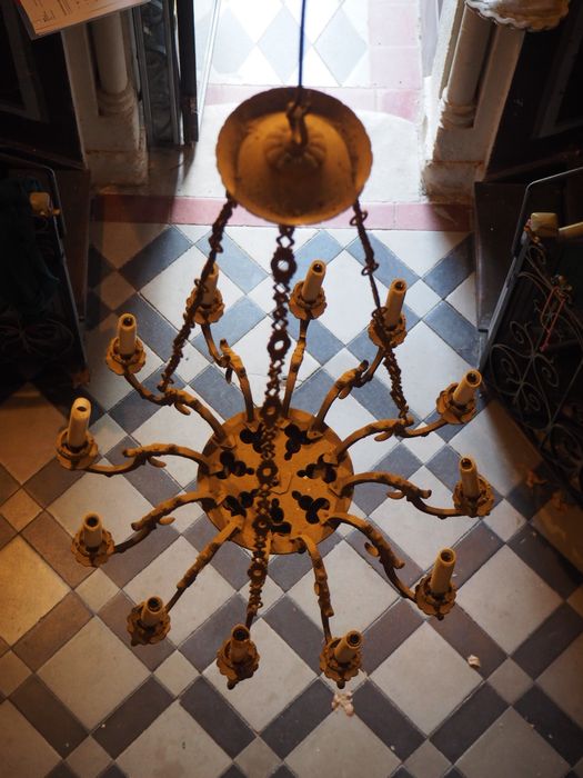 lustre d'église - © Ministère de la Culture (France), Collectif Objets – Tous droits réservés