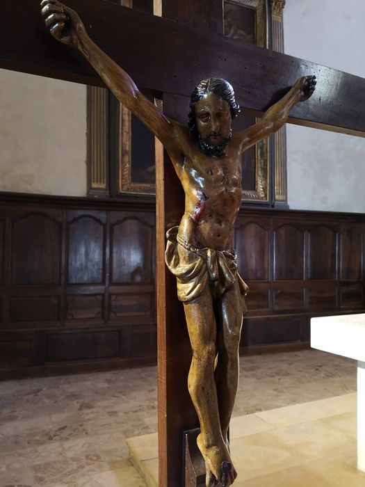statue : Christ en croix - © Ministère de la Culture (France), Collectif Objets – Tous droits réservés
