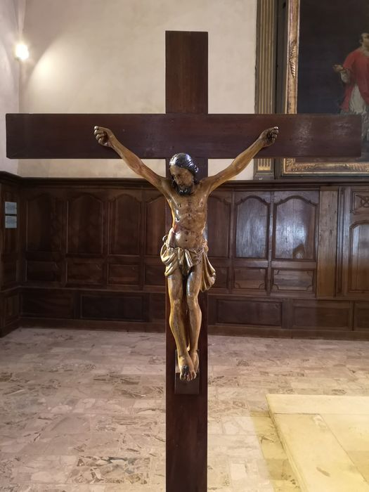 statue : Christ en croix - © Ministère de la Culture (France), Collectif Objets – Tous droits réservés