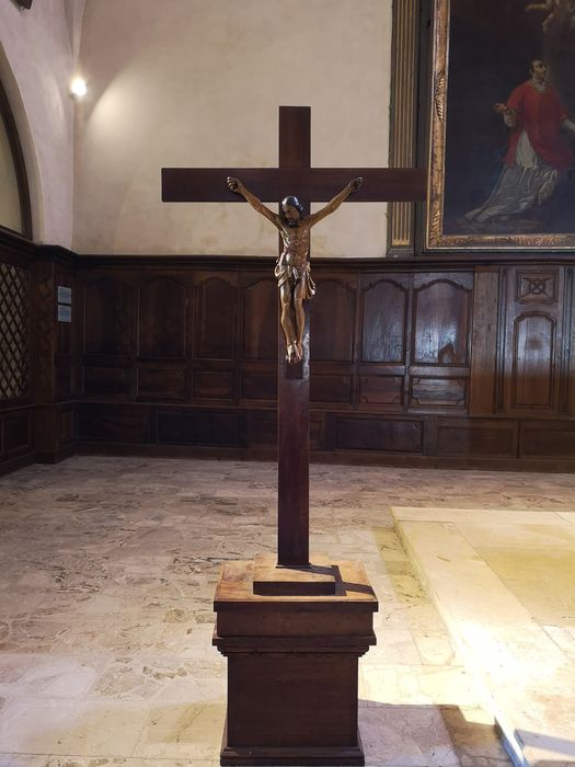 statue : Christ en croix - © Ministère de la Culture (France), Collectif Objets – Tous droits réservés