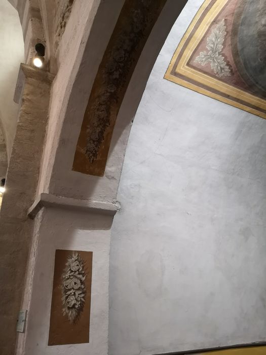 peinture monumentale du plafond de la troisième chapelle à gauche : Saint-Esprit, détail - © Ministère de la Culture (France), Collectif Objets – Tous droits réservés