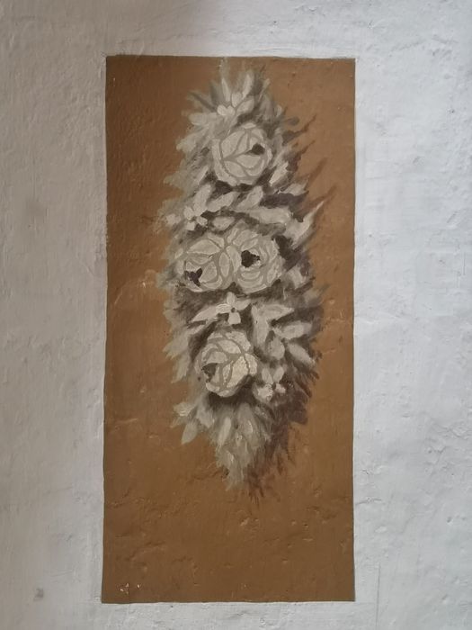peinture monumentale du plafond de la troisième chapelle à gauche : Saint-Esprit, détail