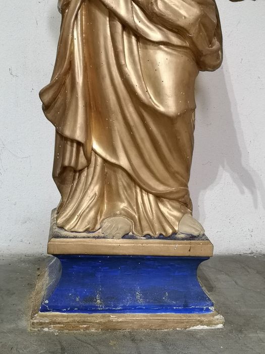 statue : Vierge à l'Enfant, détail - © Ministère de la Culture (France), Collectif Objets – Tous droits réservés