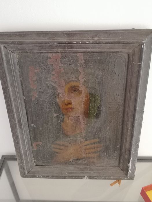 tableau : Vierge de douleur - © Ministère de la Culture (France), Collectif Objets – Tous droits réservés