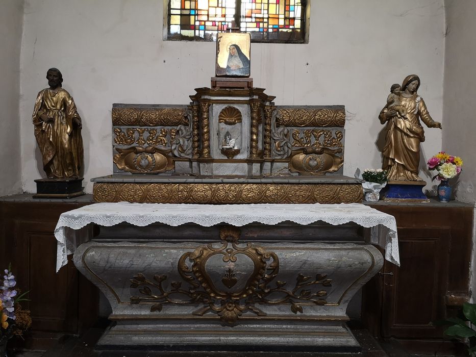 autel, gradins d'autel et tabernacle n°1