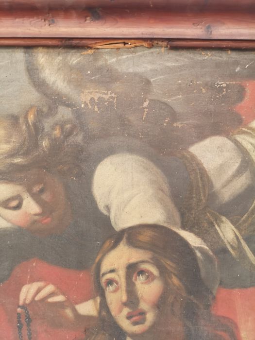 tableau : Purgatoire (le), détail - © Ministère de la Culture (France), Collectif Objets – Tous droits réservés