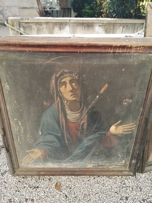 tableau : Vierge des douleurs - © Ministère de la Culture (France), Collectif Objets – Tous droits réservés