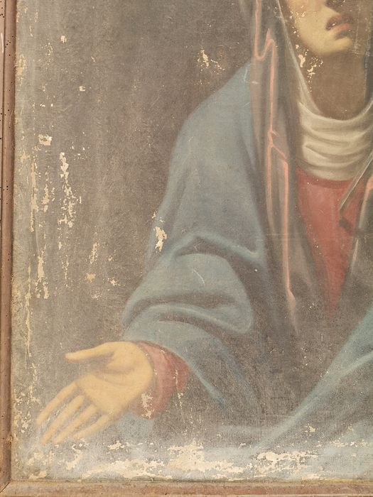 tableau : Vierge des douleurs, détail - © Ministère de la Culture (France), Collectif Objets – Tous droits réservés