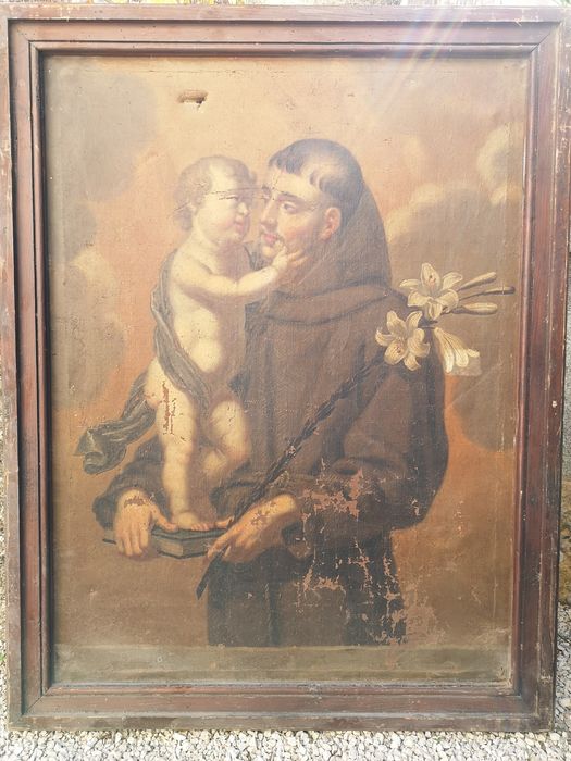 tableau : Saint Antoine de Padoue avec l'Enfant Jésus - © Ministère de la Culture (France), Collectif Objets – Tous droits réservés