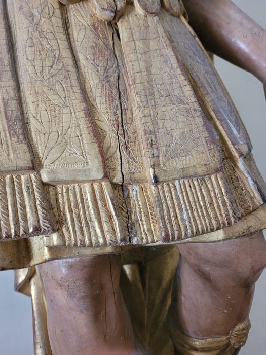 statue : Saint Maurice, détail