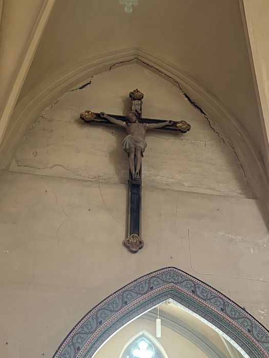 statue : Christ en croix - © Ministère de la Culture (France), Collectif Objets – Tous droits réservés