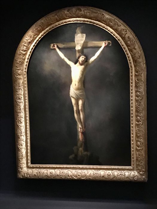 tableau : Christ en croix (le)