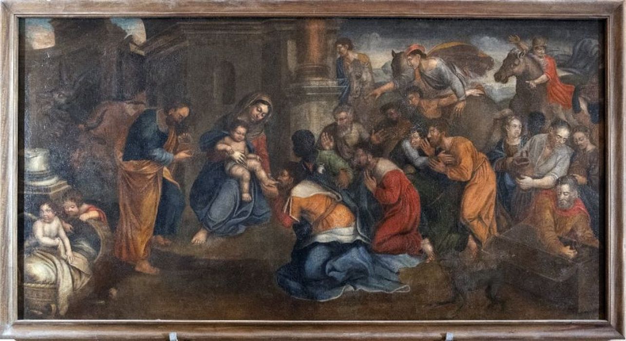 tableau : Adoration des bergers