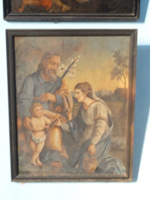 tableau : Sainte Famille - © Ministère de la Culture (France), Collectif Objets – Tous droits réservés