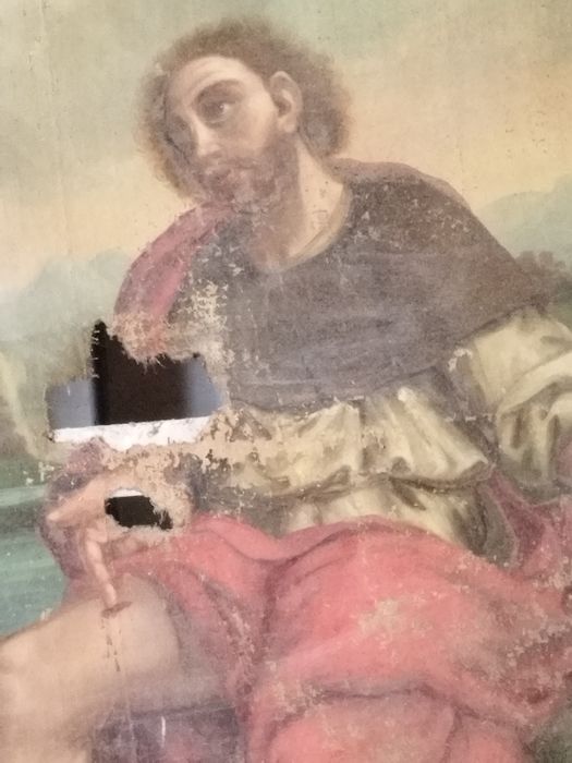 tableau : Saint Roch, vue partielle