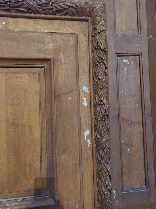 lambris de revêtement du choeur, détail