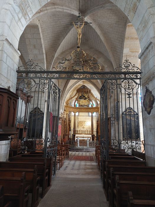 clôture de choeur (grille)