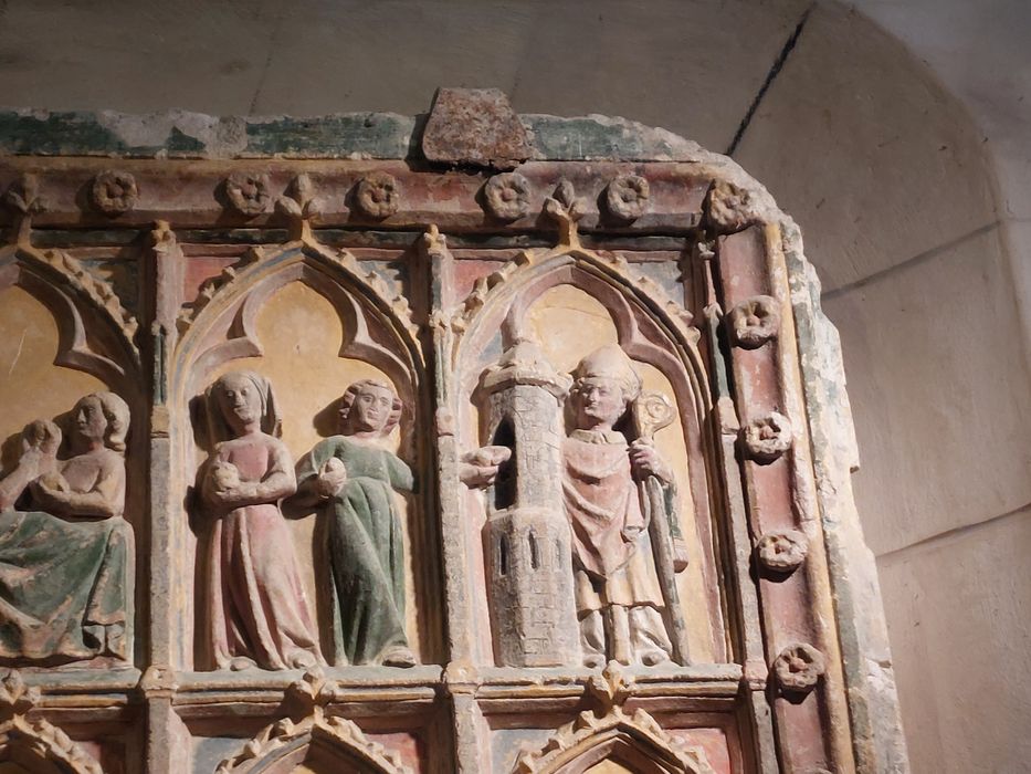 retable : Histoire de saint Nicolas (L'), détail