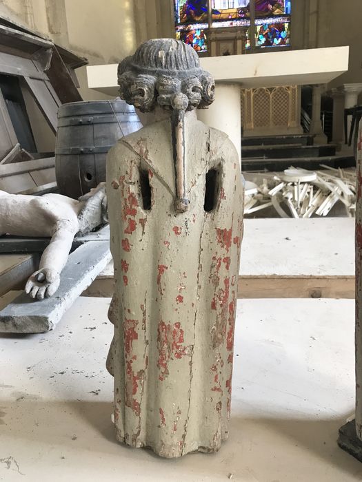 statue : Ange céroféraire (revers)
