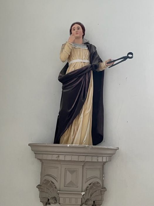statue : Sainte Agathe