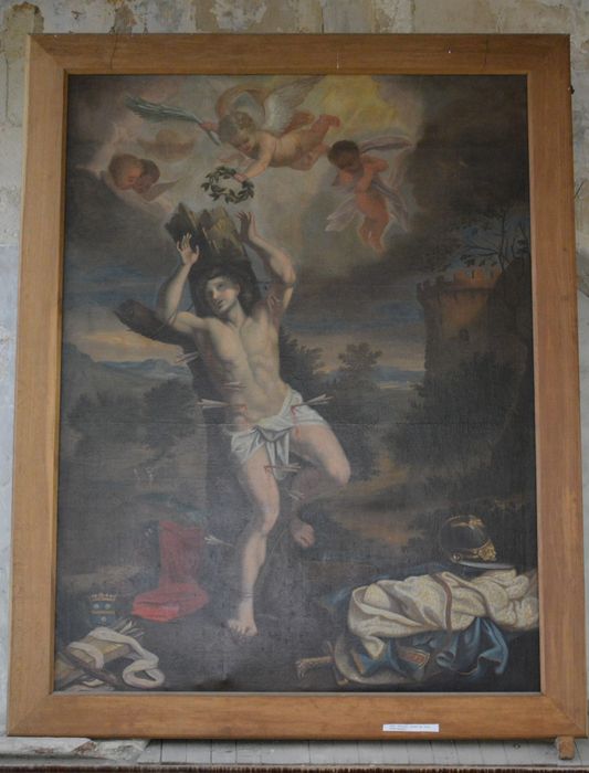 Tableau : Martyre de saint Sébastien