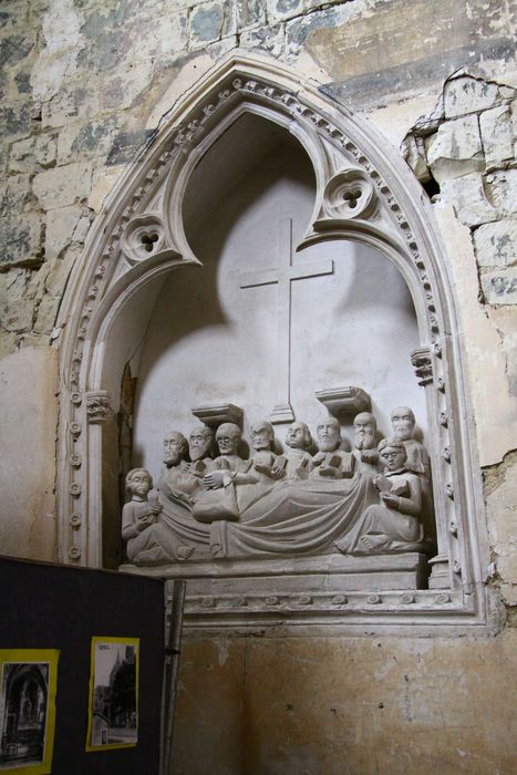 Haut-relief : Dormition de la Vierge