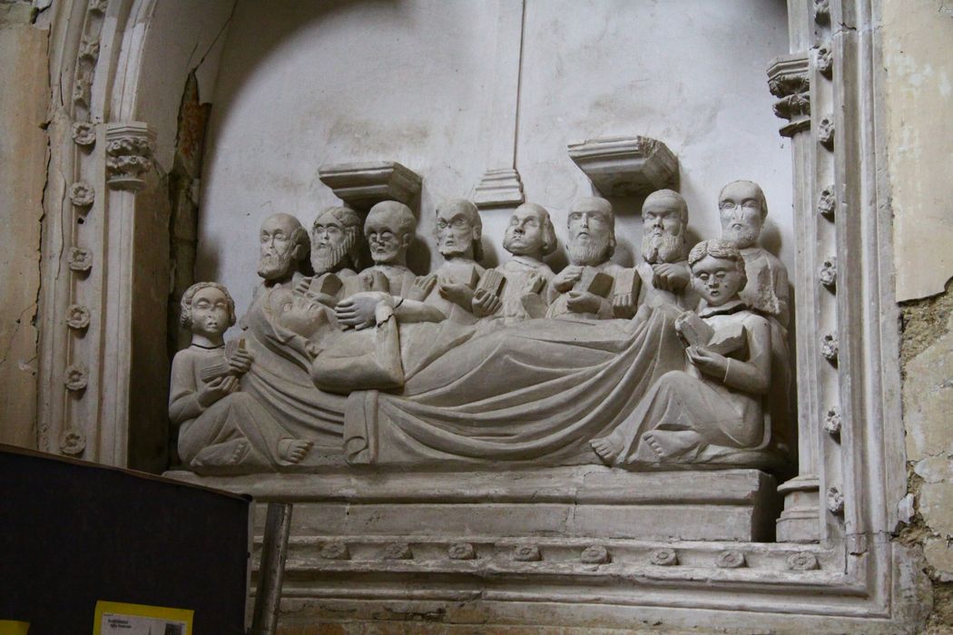 haut-relief : Dormition de la Vierge