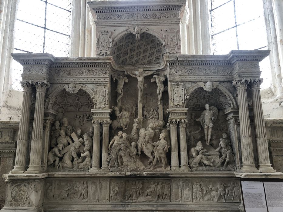 retable du maître-autel, bas-reliefs : Scènes de la Passion