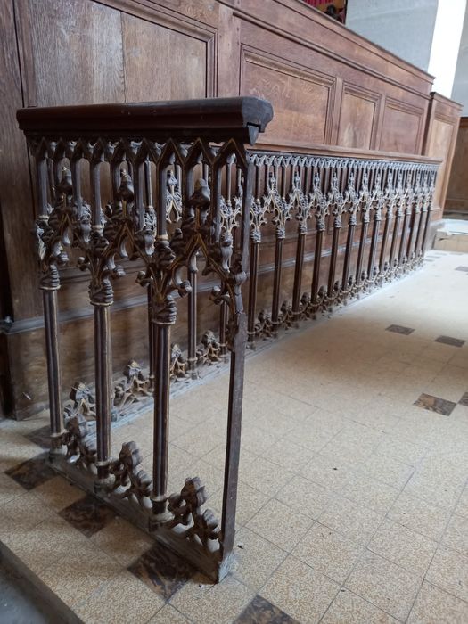 clôture (grille de communion)