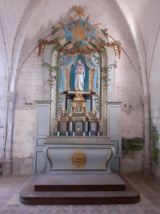 autel, retable de la chapelle sud