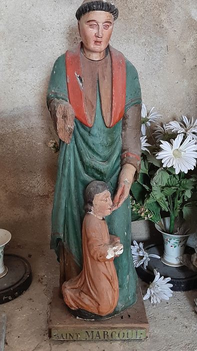 statue : Saint Marcoul