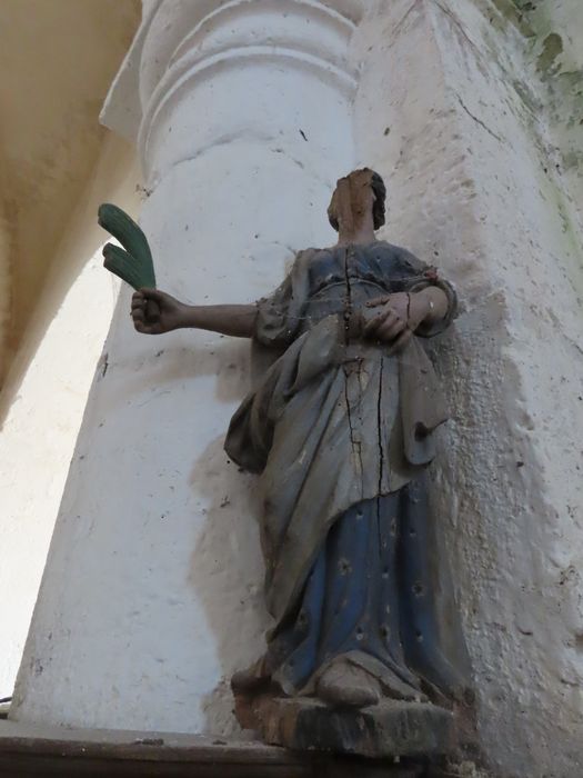 statue (statuette) : Sainte martyre