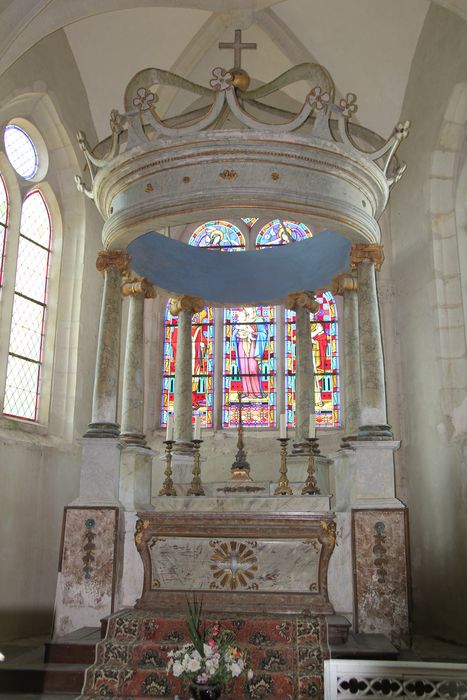 maître-autel, ciborium